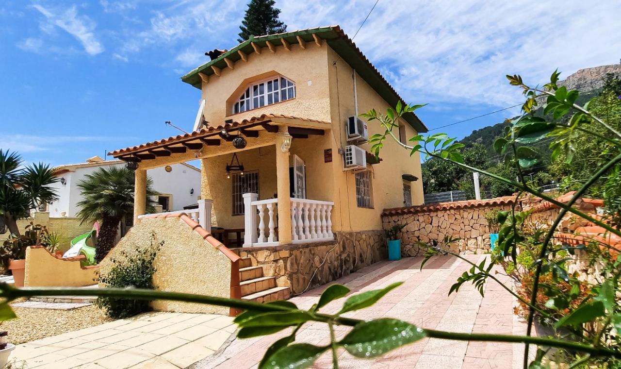 Calpe Chalet Privado Piscina A 5Min De La Playa Y Centro Jacuzzi Barbacoa Wifi Aire Exterior photo