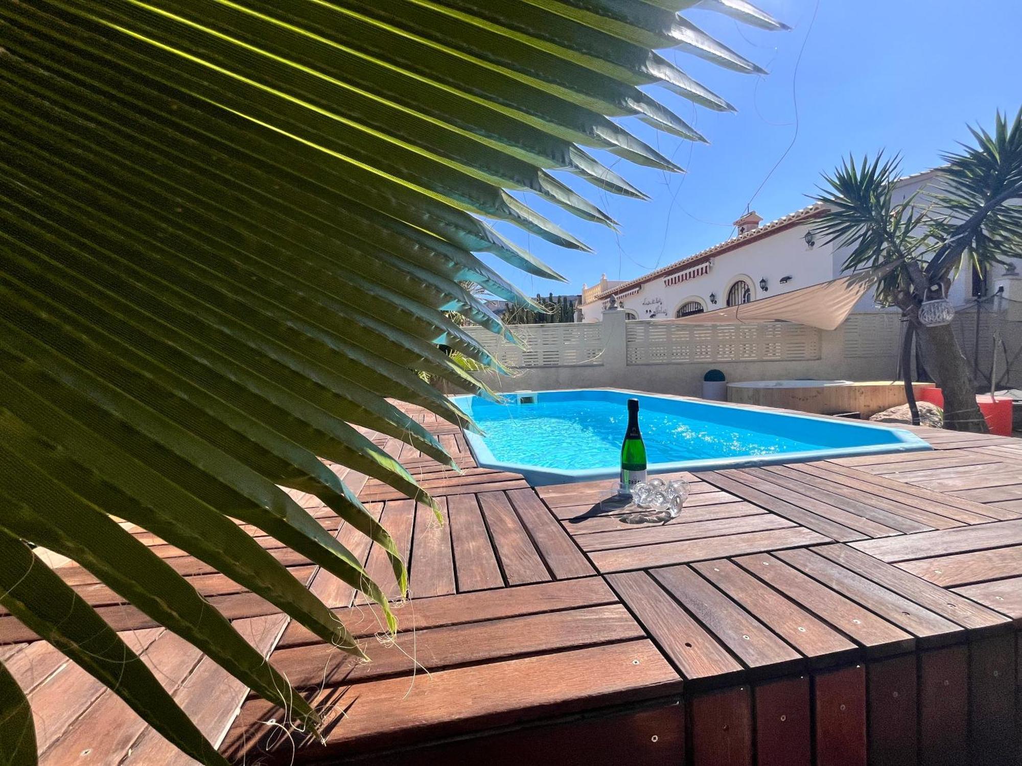 Calpe Chalet Privado Piscina A 5Min De La Playa Y Centro Jacuzzi Barbacoa Wifi Aire Exterior photo