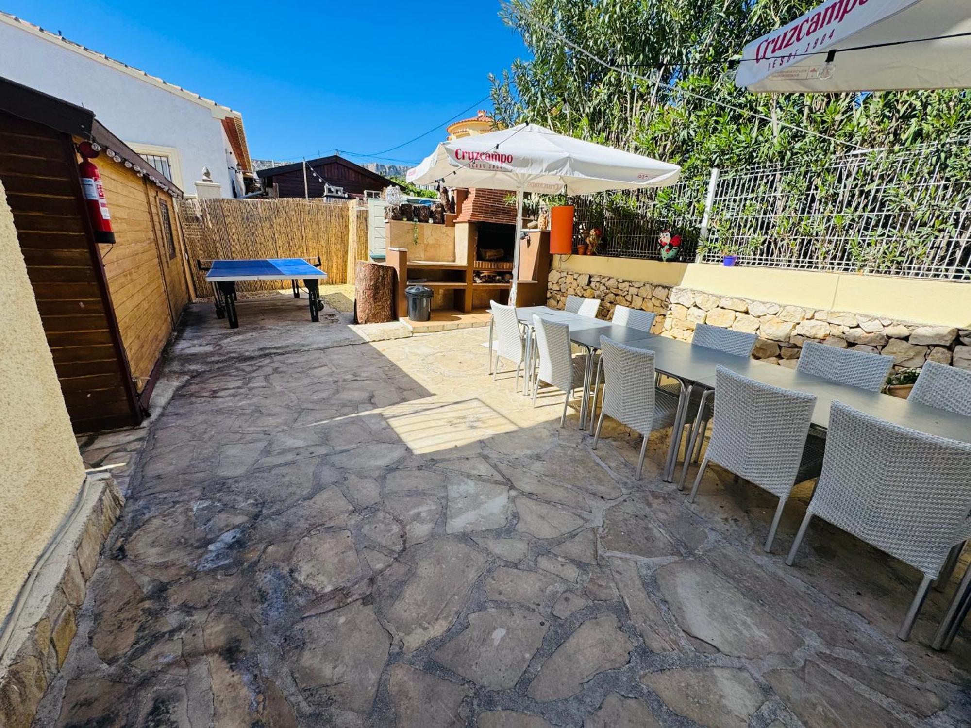 Calpe Chalet Privado Piscina A 5Min De La Playa Y Centro Jacuzzi Barbacoa Wifi Aire Exterior photo